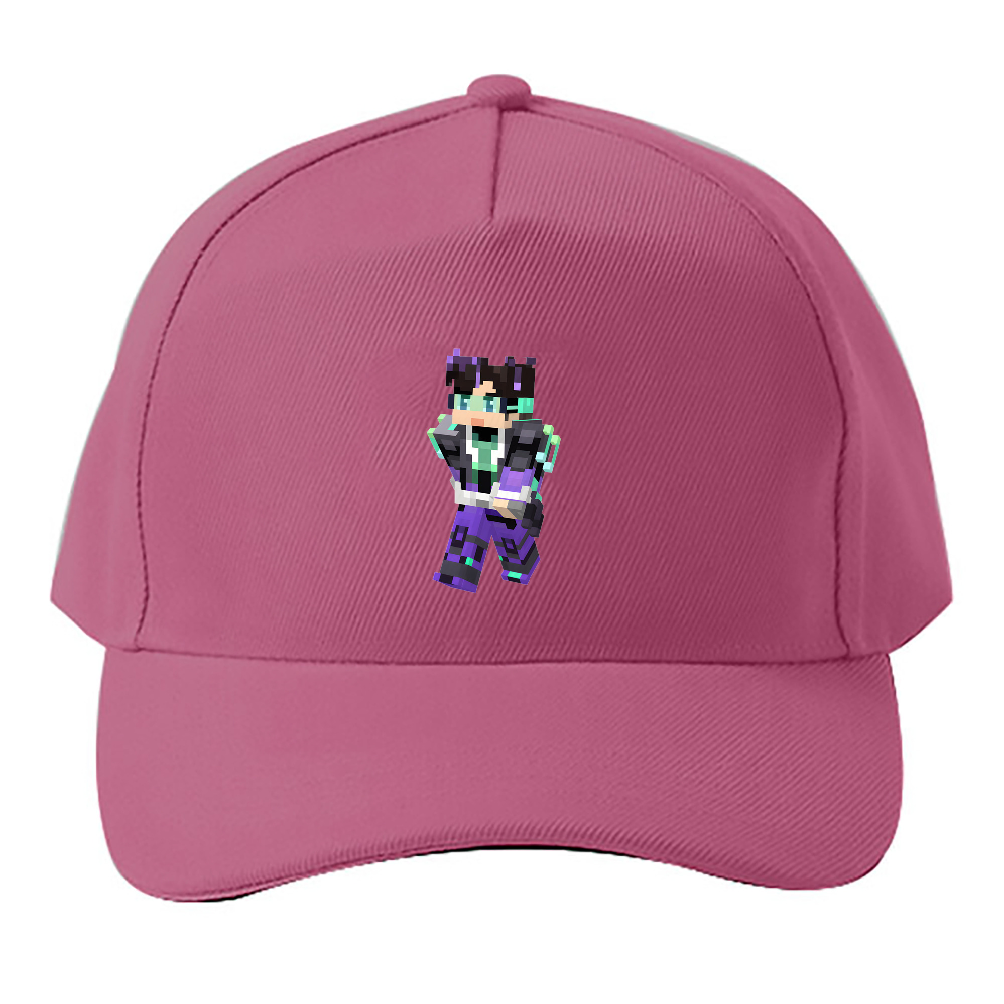 （画像用） マインクラフト ブロックの世界 Minecraft MC Block world ベースボールキャップ 綿100％ 男女兼用 帽子 スポーツ